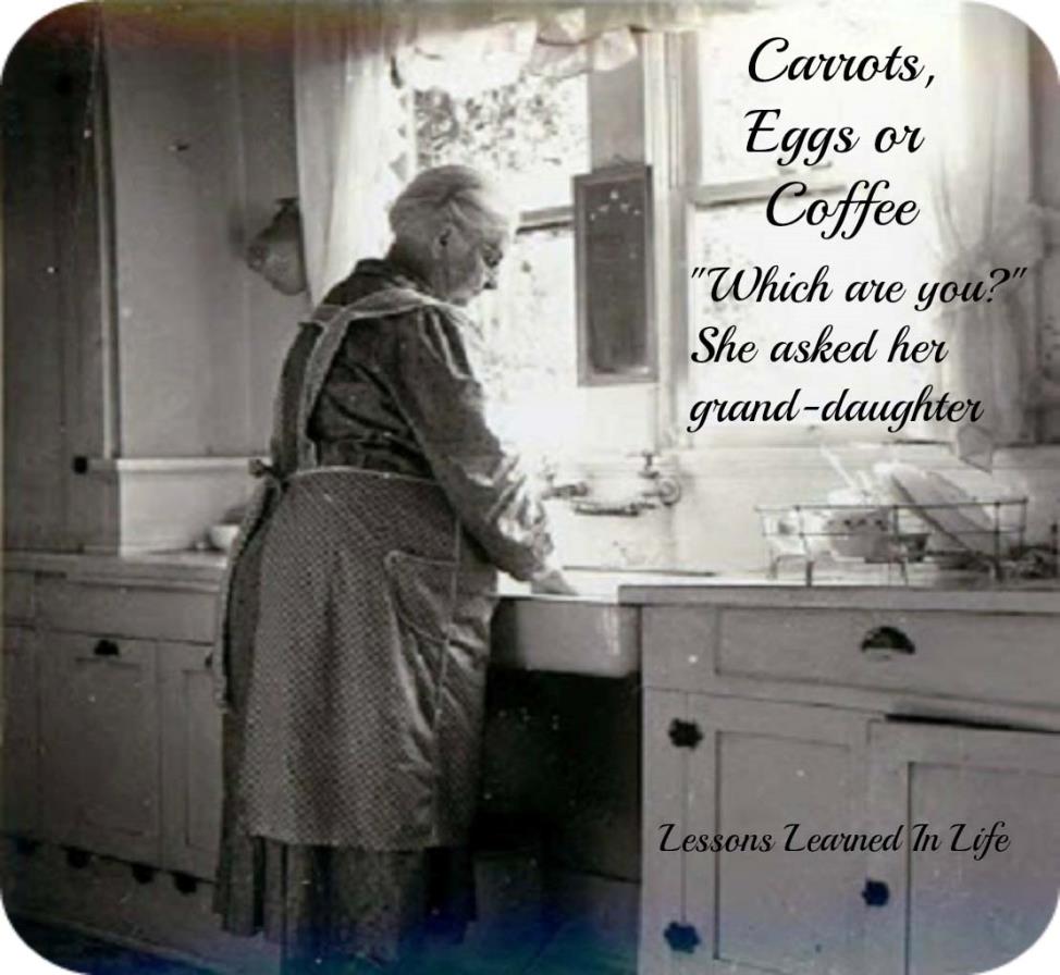 grandmother at sink