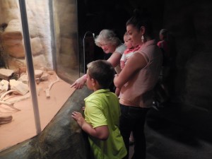 Family at Denver Aquarium