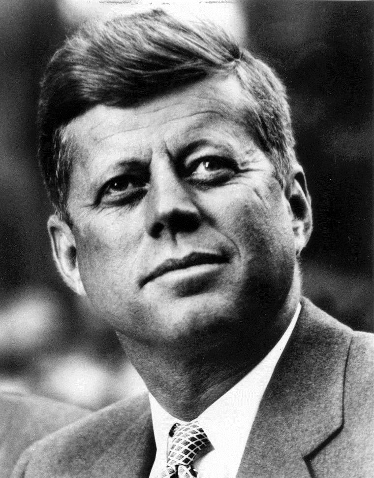 John F Kennedy in White House