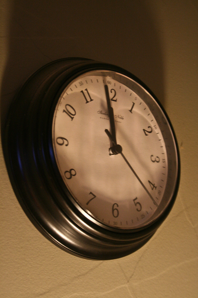 New Year's clock