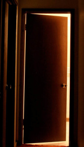 door ajar